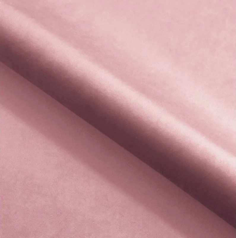 Fotel USZAK bujany tapicerowany z podłokietnikami, kolor Różowy tkanina MAGIC VELVET