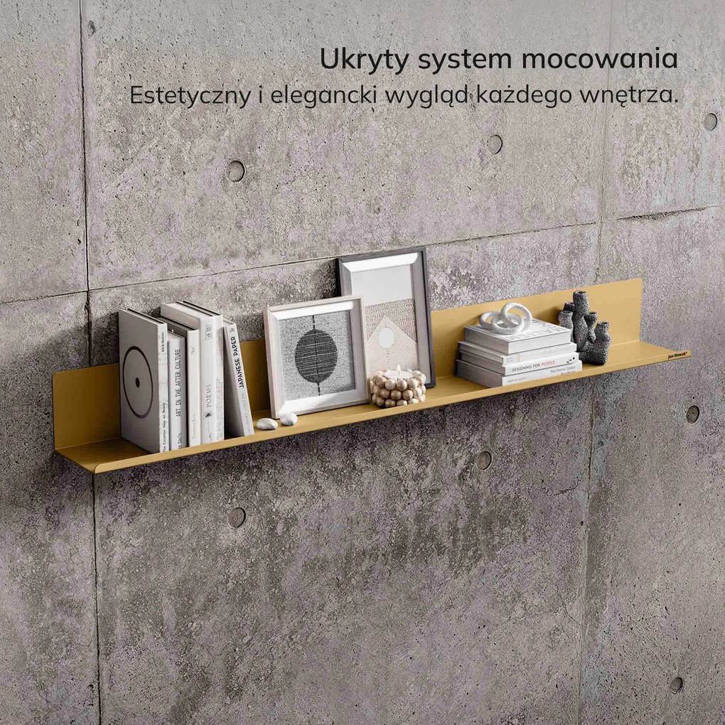 Półka wisząca JOANNE 1200 mm, Fresh Style: beżowa