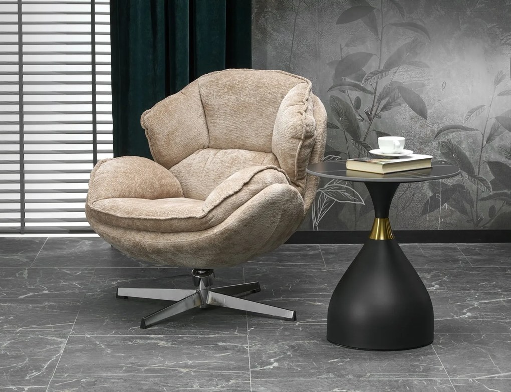 Stolik pomocniczy Scalita z ceramicznym blatem