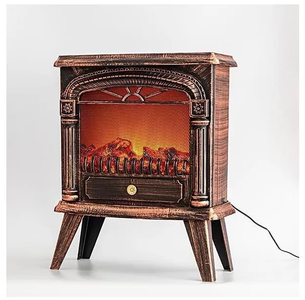 LED kominek dekoracyjny 12xLED/2,4W/4,5V zasilany 3xAAA