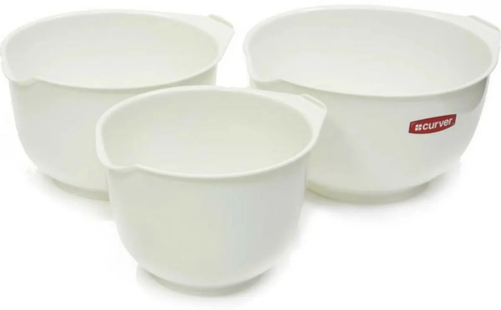 Zestaw trzech misek do ubijania, 3 szt.