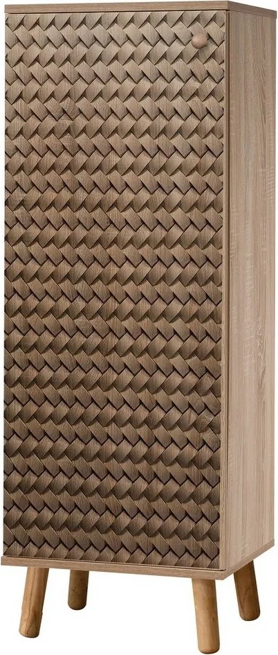 Szafka na buty Mega Sonoma Oak Rattan