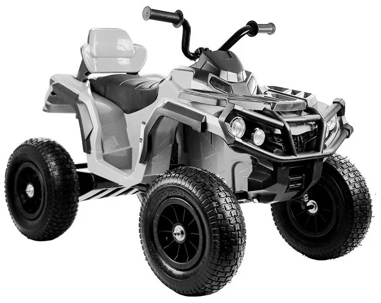 Quad na akumulator bdm0906 pompowane koła biały
