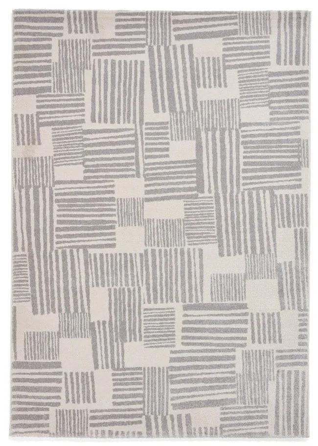 Jasnoszary dywan 120x170 cm Blocks – Catherine Lansfield