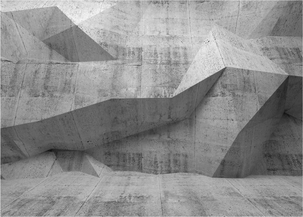 Obraz na szkle - ściana 3D (70x50 cm)