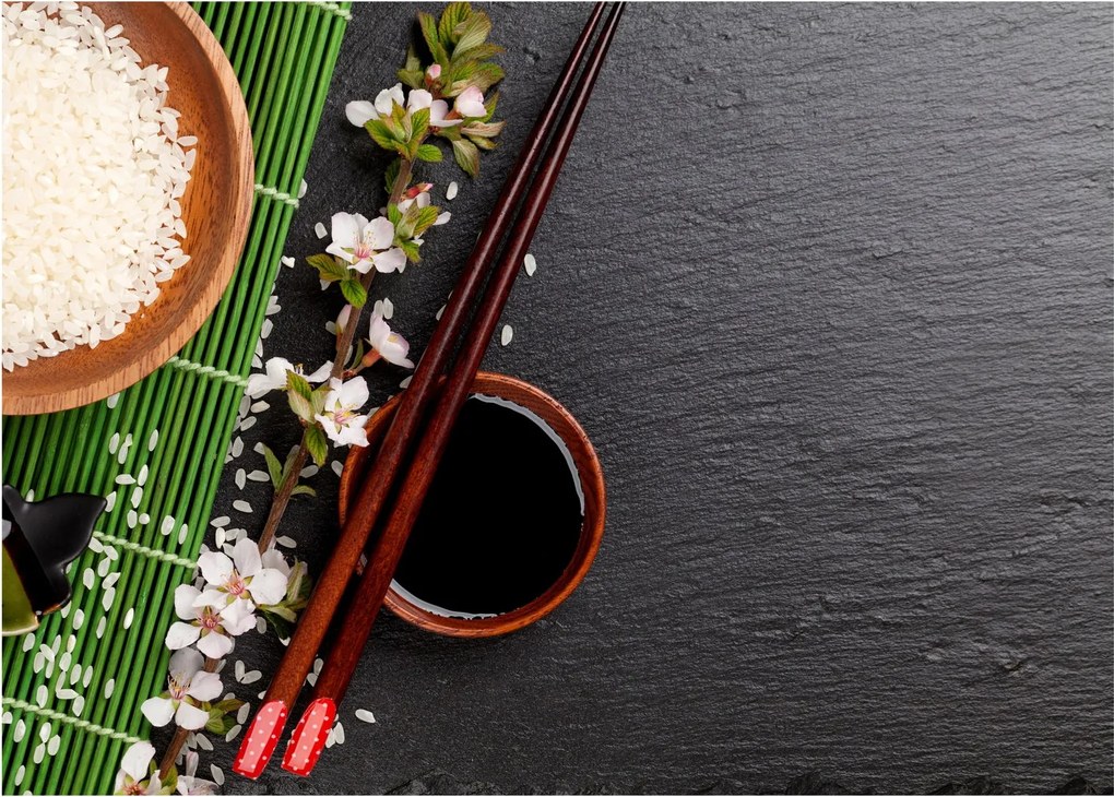 Obraz na szkle - Sushi (70x50 cm)