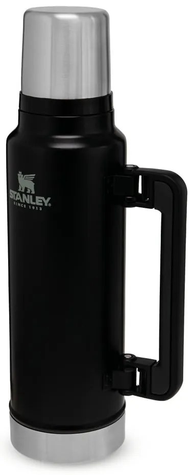 Czarny termos z kubkiem 1,4 l – Stanley