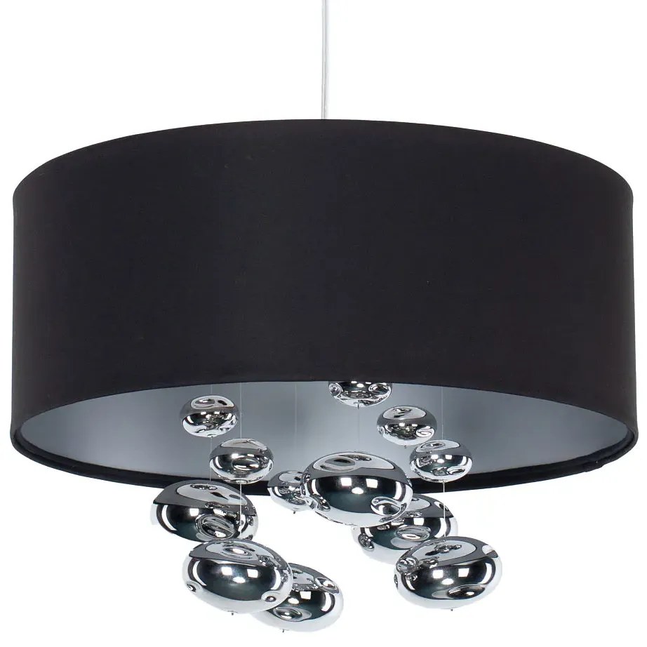 Lampa wisząca BUBBLE LIGHT 60cm czarna BPS KONCEPT