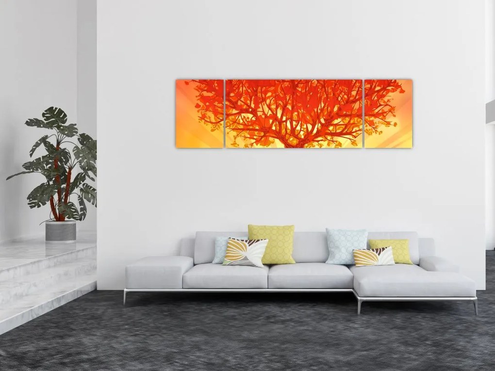 Obraz - Drzewo w słońcu (170x50 cm)