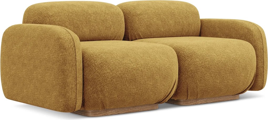 Modułowa sofa 3-osobowa Ailani, tkanina szenilowa