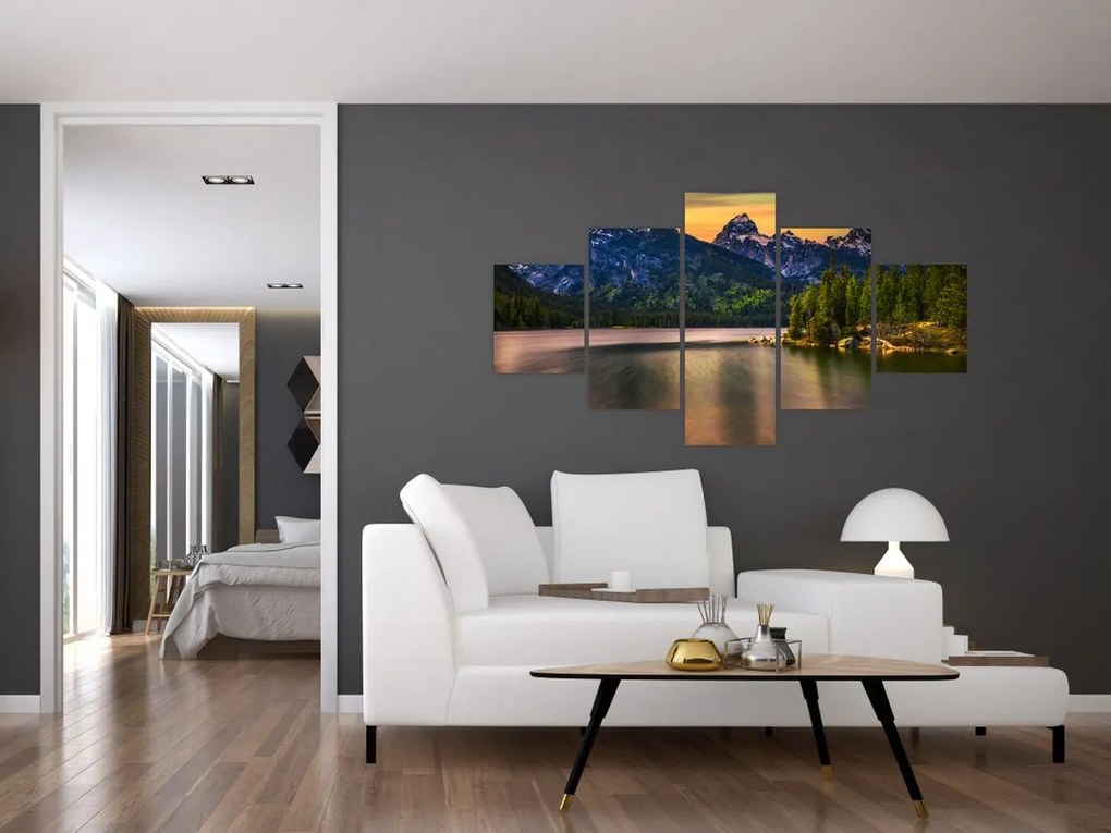 Obraz - Park Narodowy Grand Teton (125x70 cm)