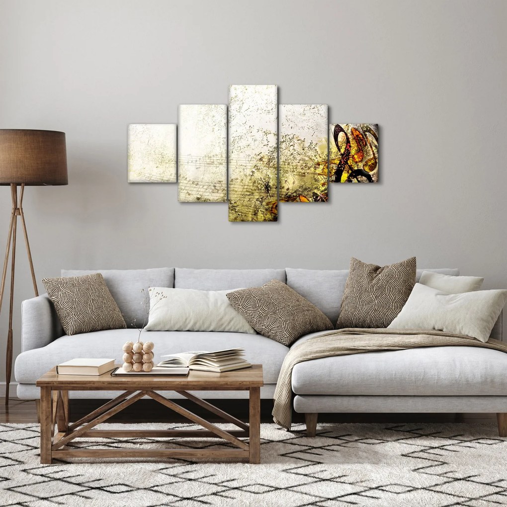 Obraz - Potęga muzyki (125x70 cm)