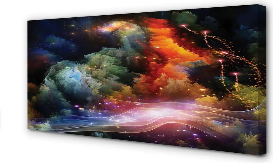 Duży obraz na płótnie Cyfrowa Sztuka Fraktali