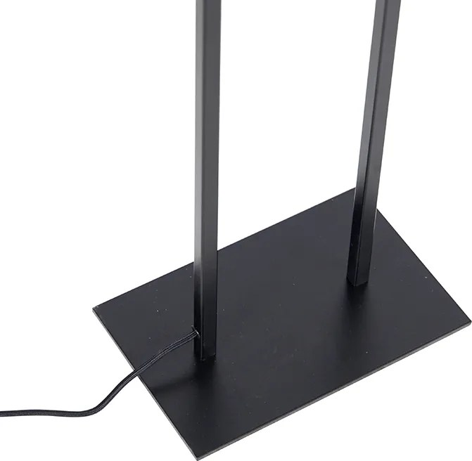 Nowoczesna lampa podłogowa czarna - Balenco Wazo