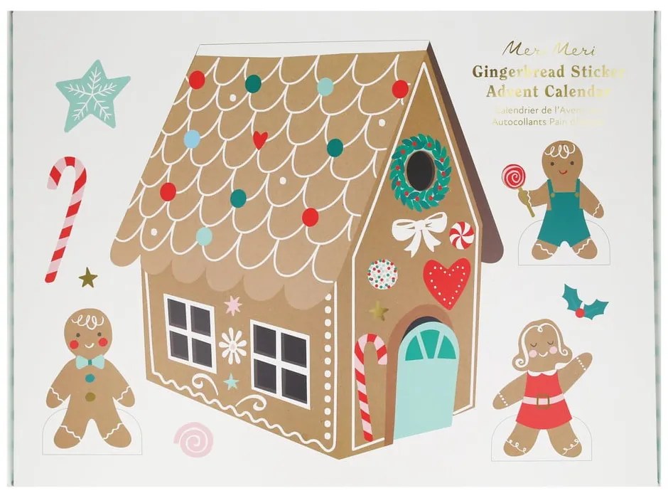 Kalendarz adwentowy Gingerbread – Meri Meri