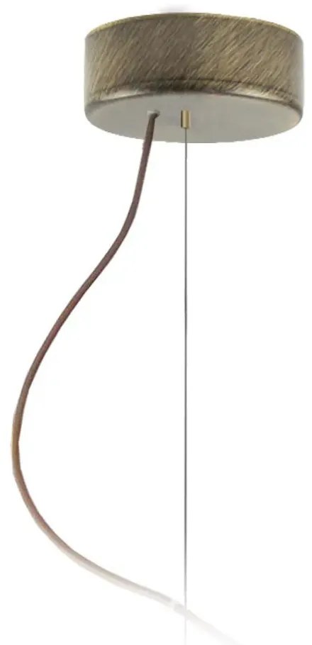 Żyrandol z abażurem w stylu boho 40 cm - EX850-Dehia - wybór kolorów