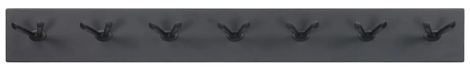 Czarny metalowy wieszak ścienny 104,5 cm Pull – Spinder Design