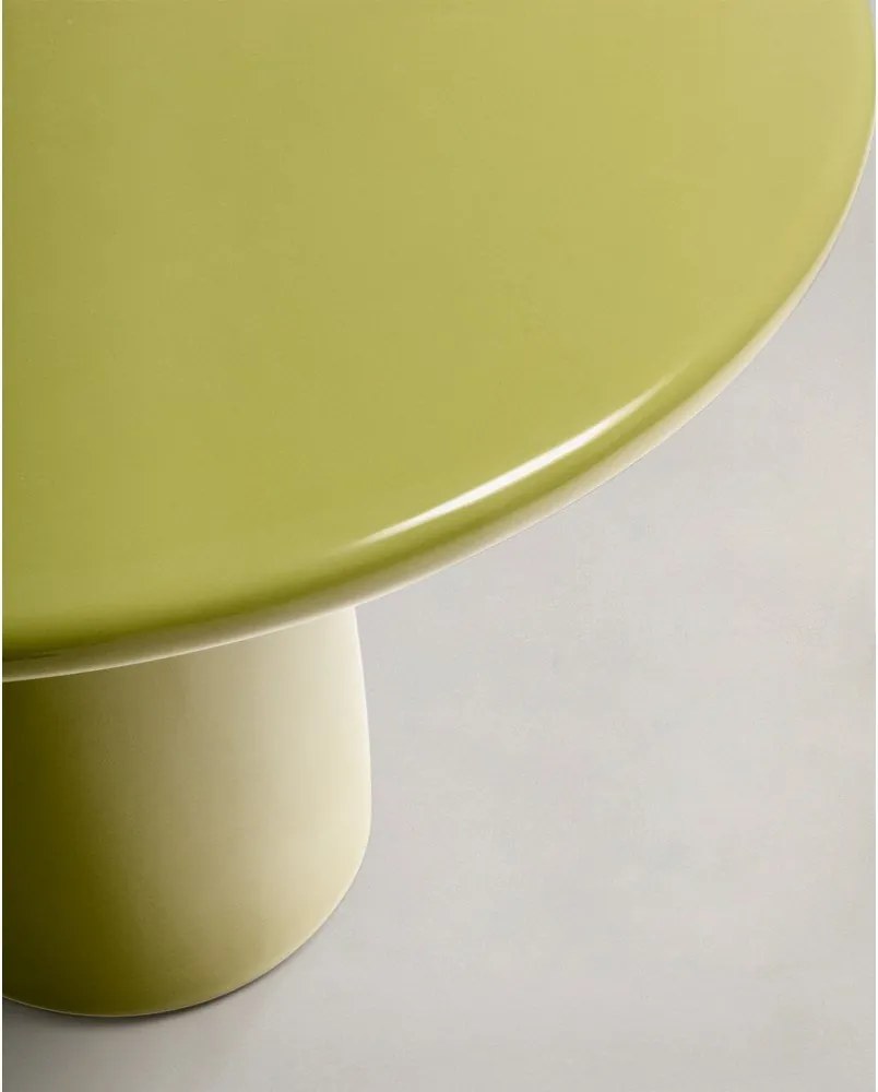 Okrągły stolik ogrodowy betonowy ø 65 cm Albanella – Kave Home