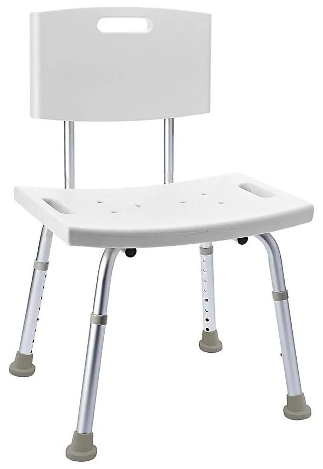 Ridder - Krzesło z oparciem 49x85 białe