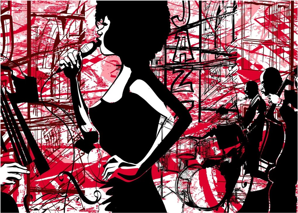 Obraz na szkle - Jazz (70x50 cm)