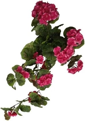 Sztuczny zwis Muszkat ciemnoróżowy, 68 cm