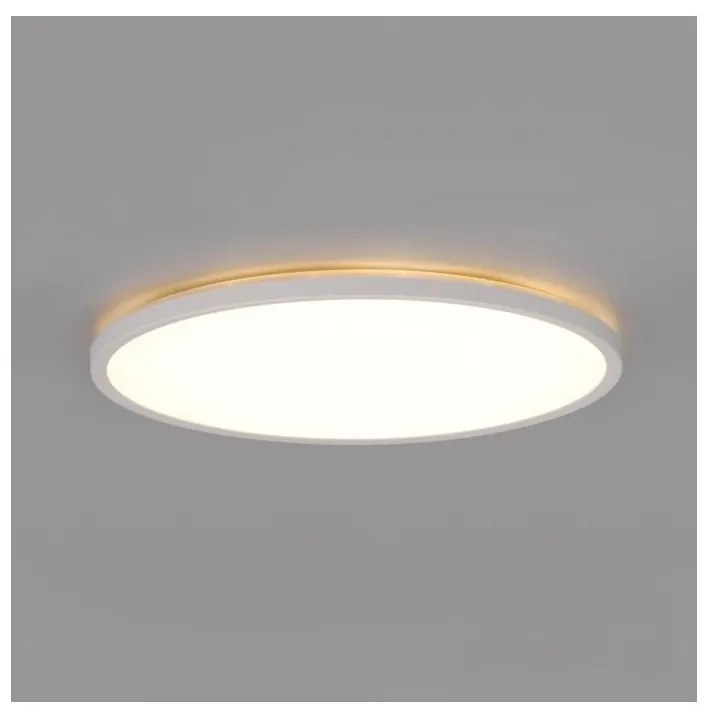 LED lampa łazienkowa NIVERA LED/24W/230V IP54 Ø30 cm biała + pilot