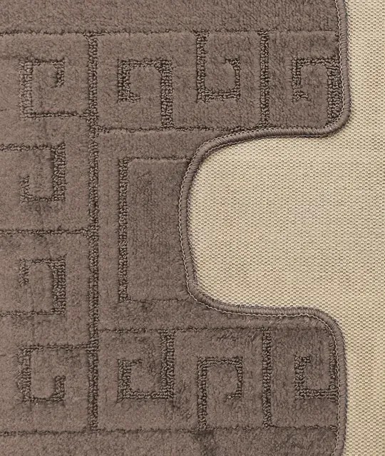 Nowoczesny komplet dywaników do łazienki L2-M82