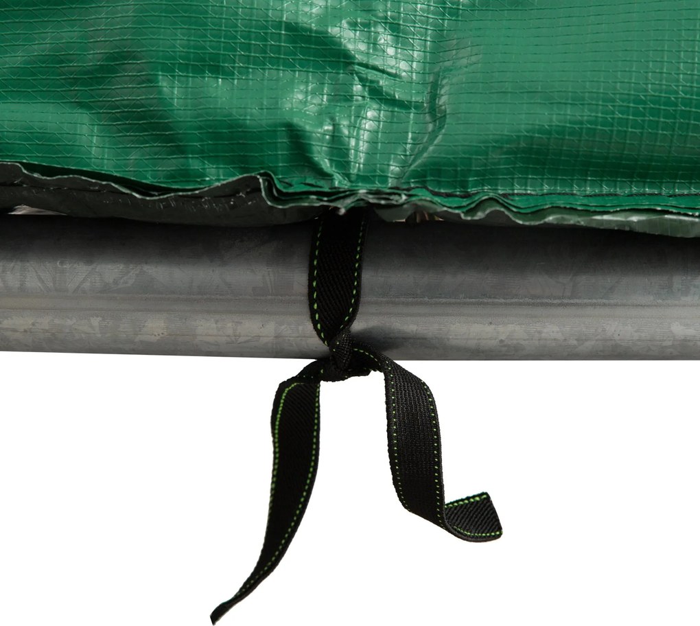 HOMCOM Osłona Sprężyn do Trampoliny 244cm Akcesoria Bezpieczeństwo Zielona | Aosom PL