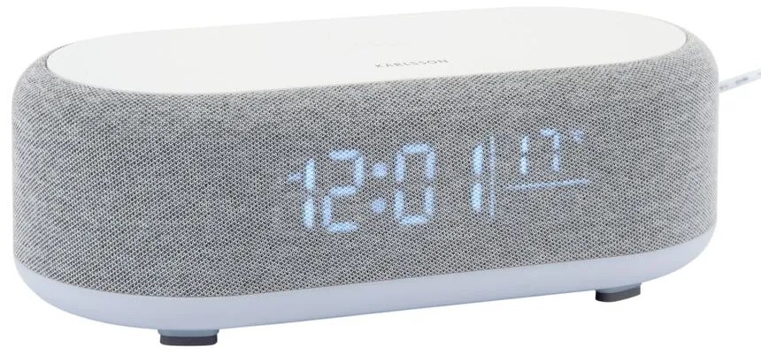 Budzik cyfrowy z ładowarką bezprzewodową Vogue – Karlsson