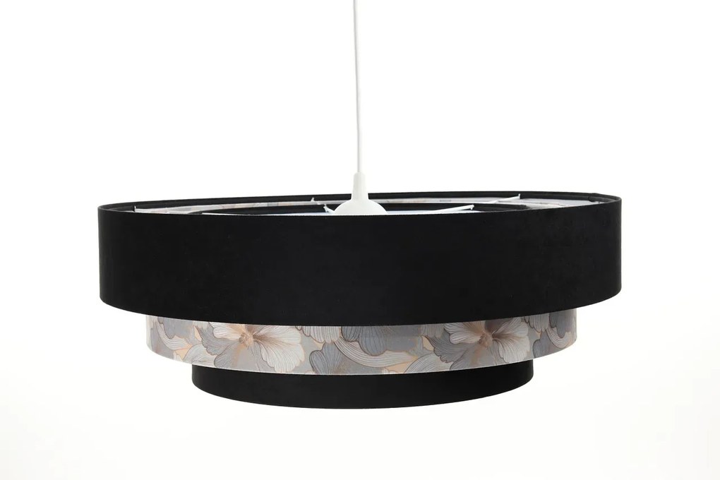 Lampa wisząca TRIO MIX czarna/wielokolorowa BPS KONCEPT