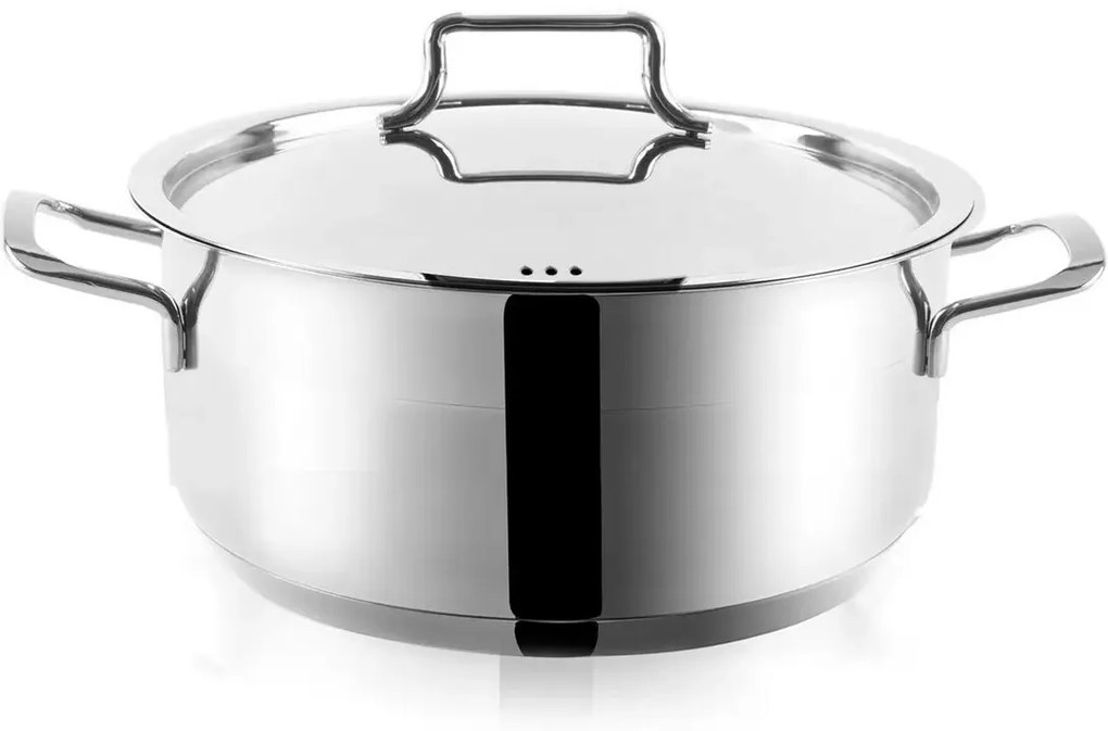 Orion Rondel ze stali nierdzewnej z pokrywką Anett 7,1 l, 7,1 l