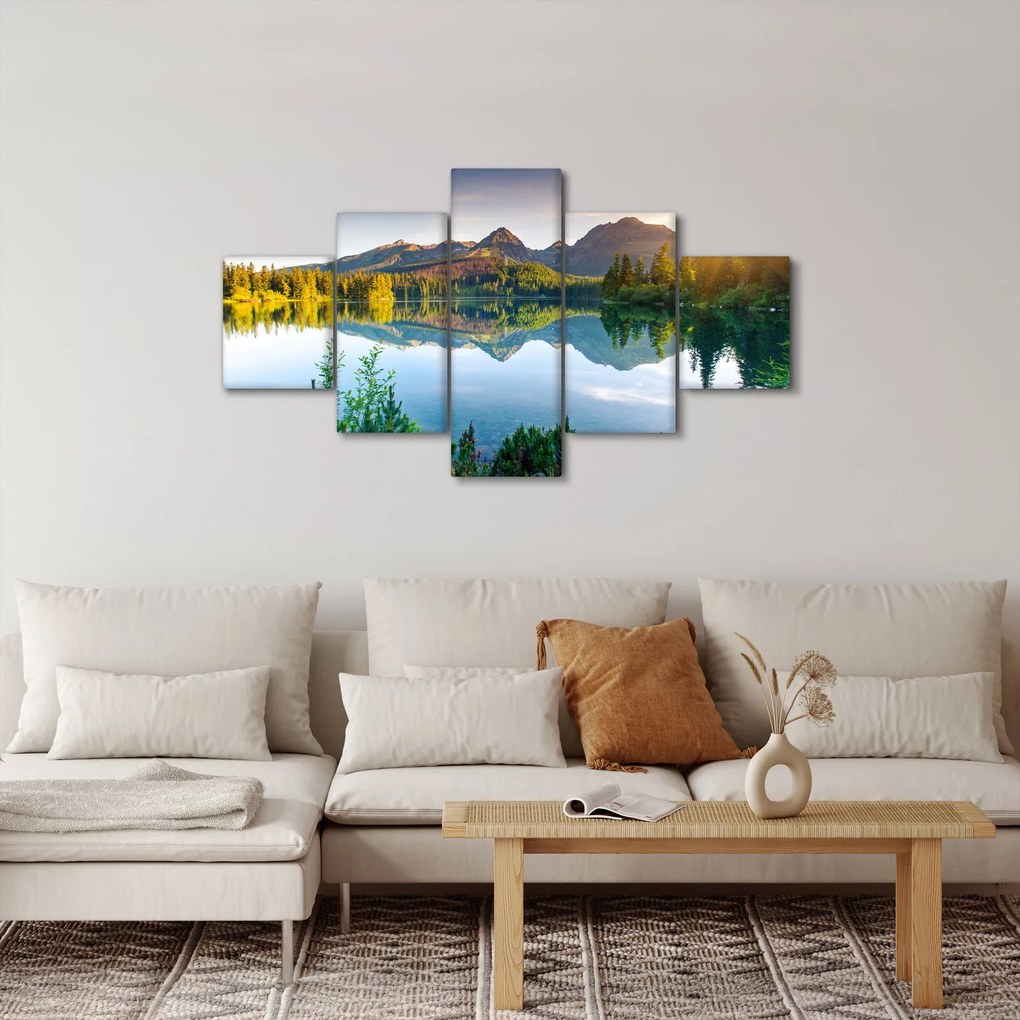 Obraz - Jezioro (125x70 cm)