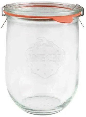 Weck 6-częściowy zestaw słoików do wekowania Tulpe1062 ml z akcesoriami, średnica 100 mm