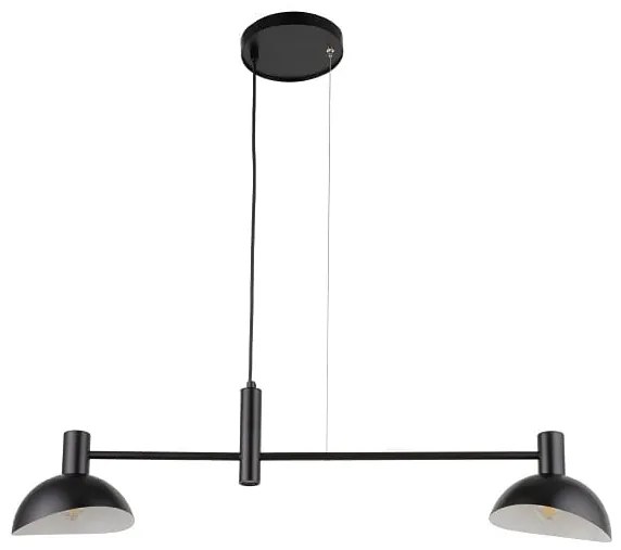 Lampa do sypialni czarna – Artis 2