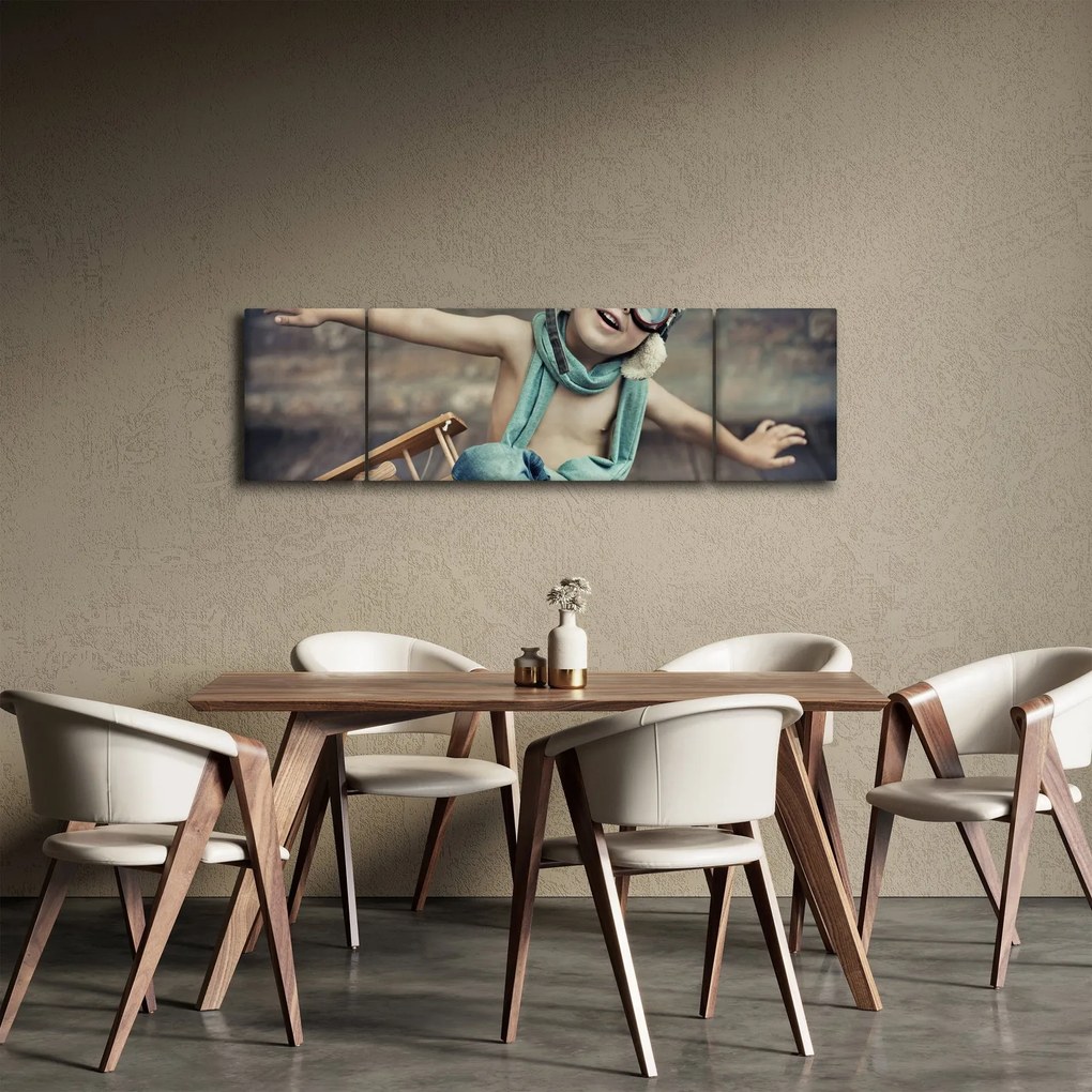 Obraz - Młody lotnik (170x50 cm)