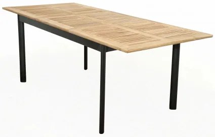 CONCEPT YELMO FSC 6+1 - zestaw sof ogrodowych (aluminium/dąb)