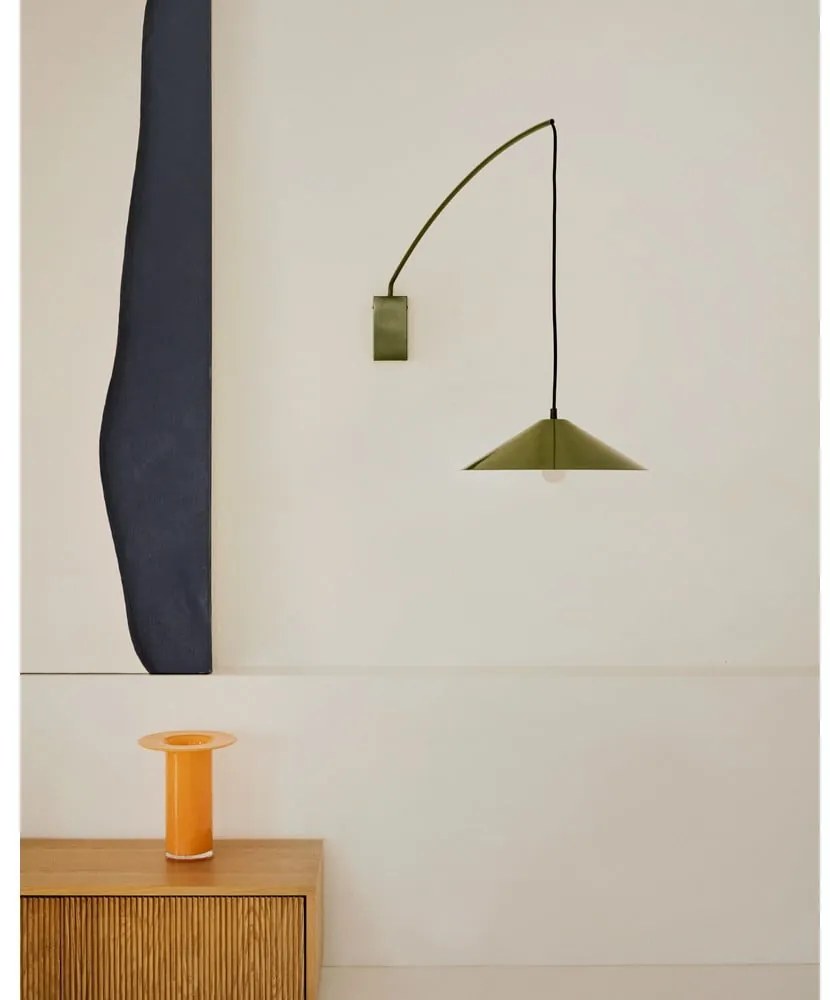 Zielony kinkiet ø 35 cm Kally – Kave Home