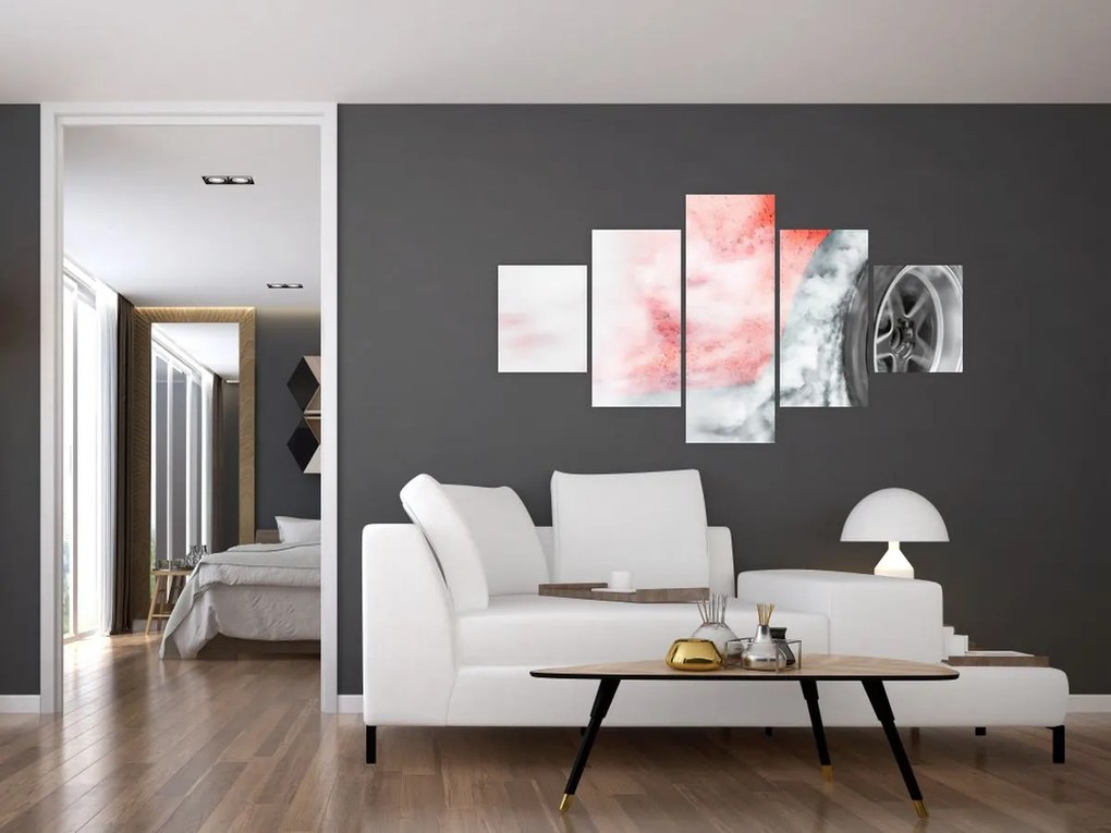 Obraz - Samochód wyścigowy (125x70 cm)