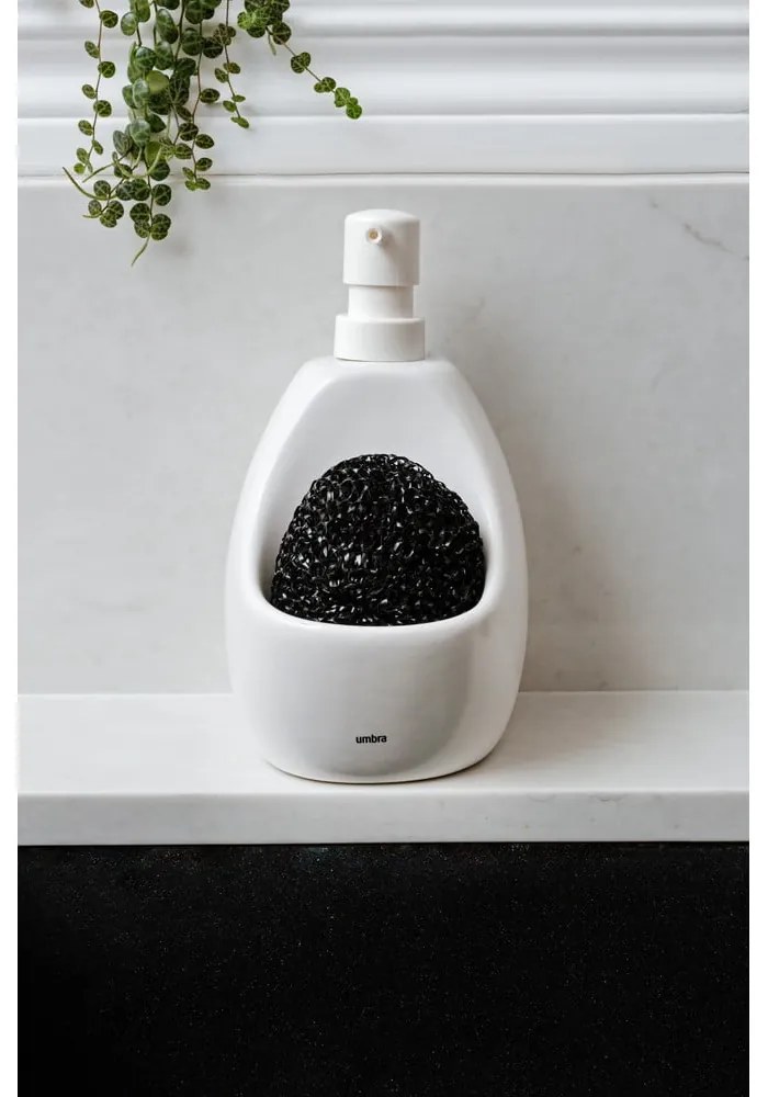 Biały ceramiczny dozownik do mydła 590 ml Joey – Umbra