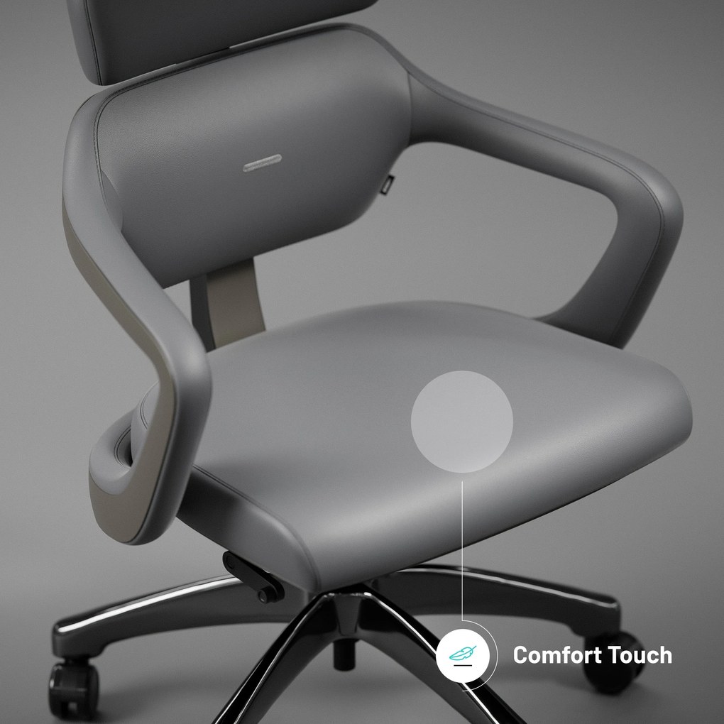 Fotel prezesa Diablo V-Modular, Shadow Grey