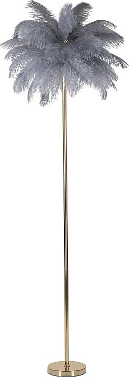 Lampa podłogowa Palm Szara Cm Ø55X160