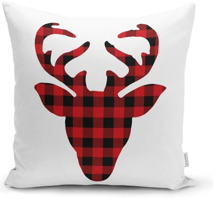 Zestaw 4 świątecznych poszewek na poduszki i bieżnika Minimalist Cushion Covers Snowflake