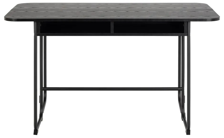Czarny stół 80x140 cm Darlington – Actona