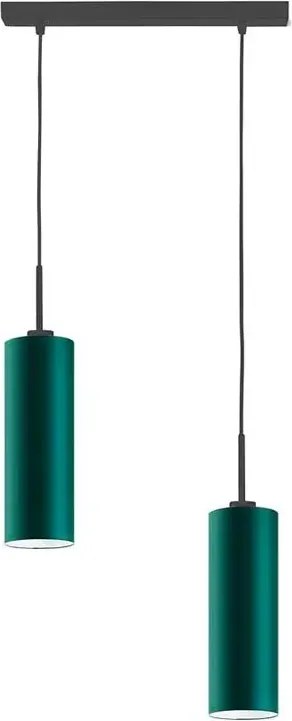 Regulowana lampa wisząca LED z czarnym stelażem - R9-M34
