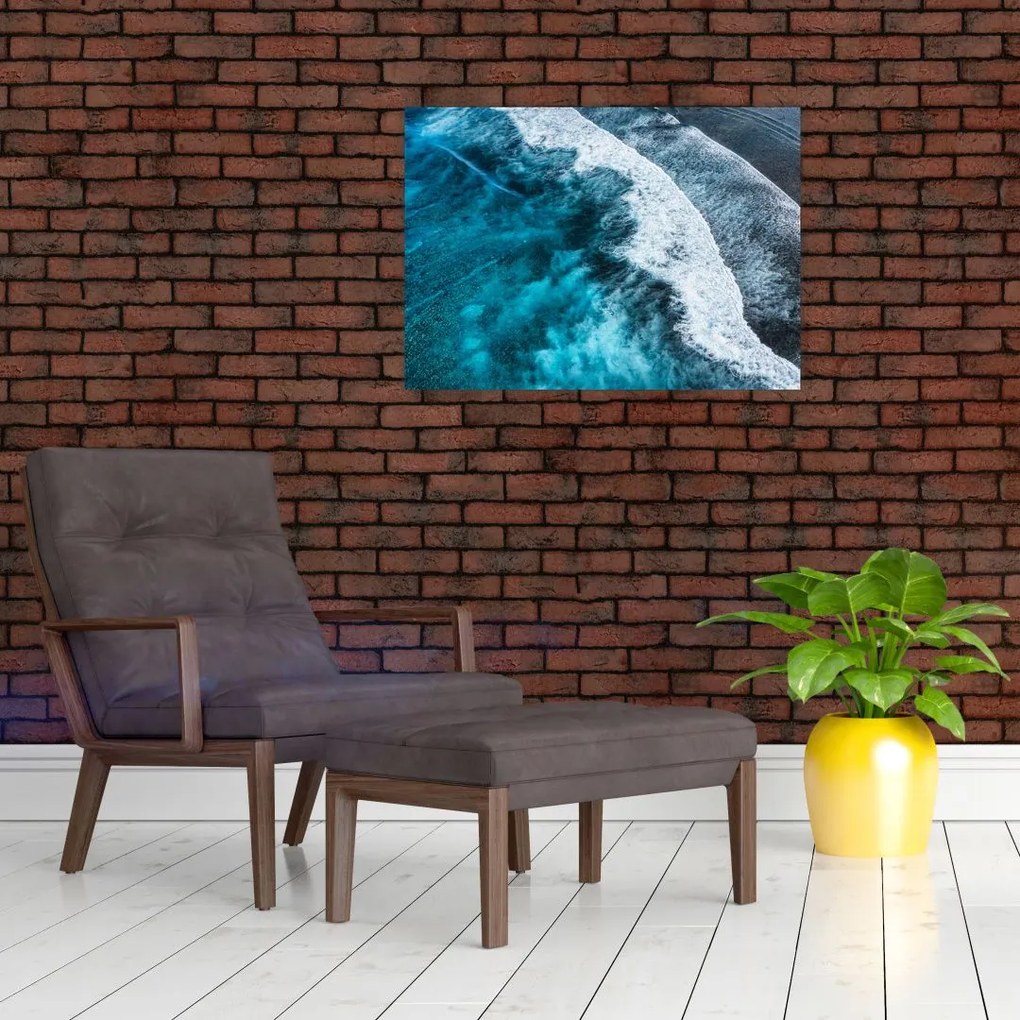 Obraz - Fale na morzu (70x50 cm)
