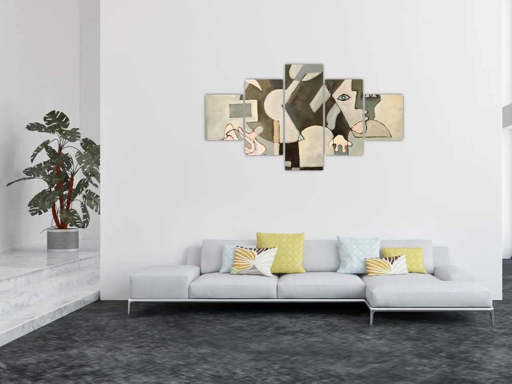 Obraz - Kubizm (125x70 cm)