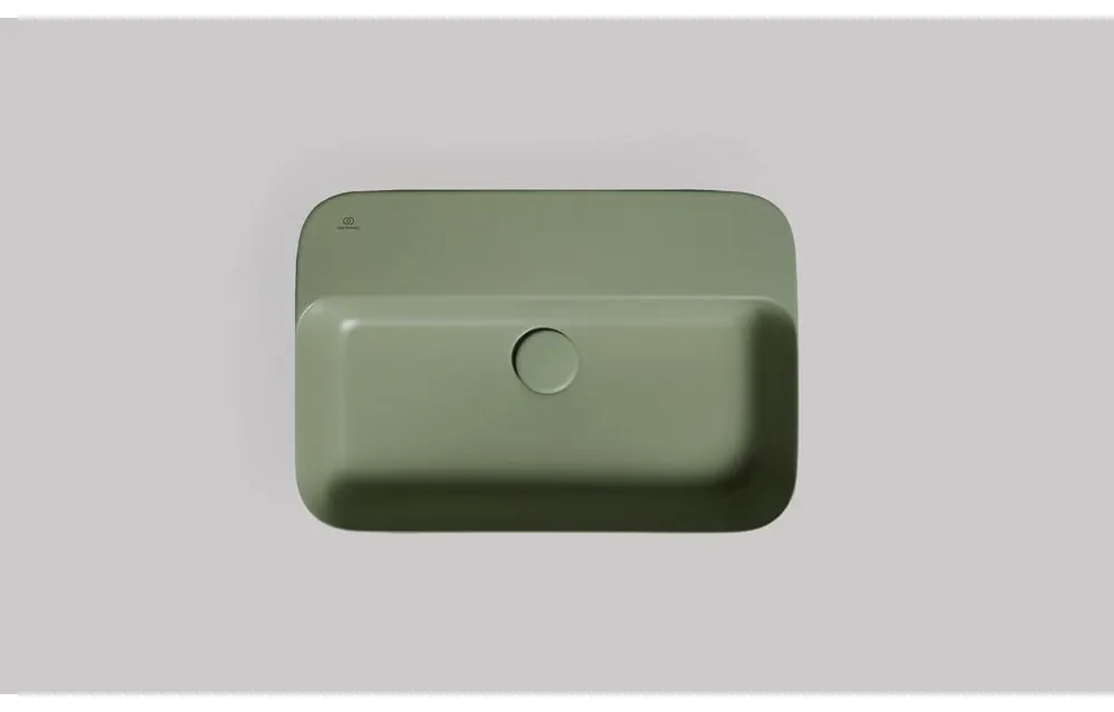 Zielona ceramiczna umywalka 55x38 cm Ipalyss – Ideal Standard