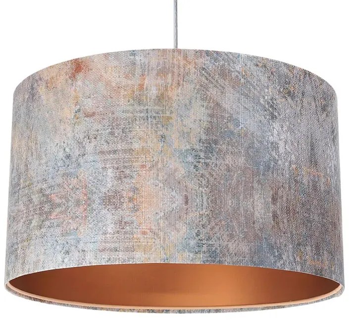 Nowoczesna lampa wisząca z miedzianym środkiem - S357 S4-M71