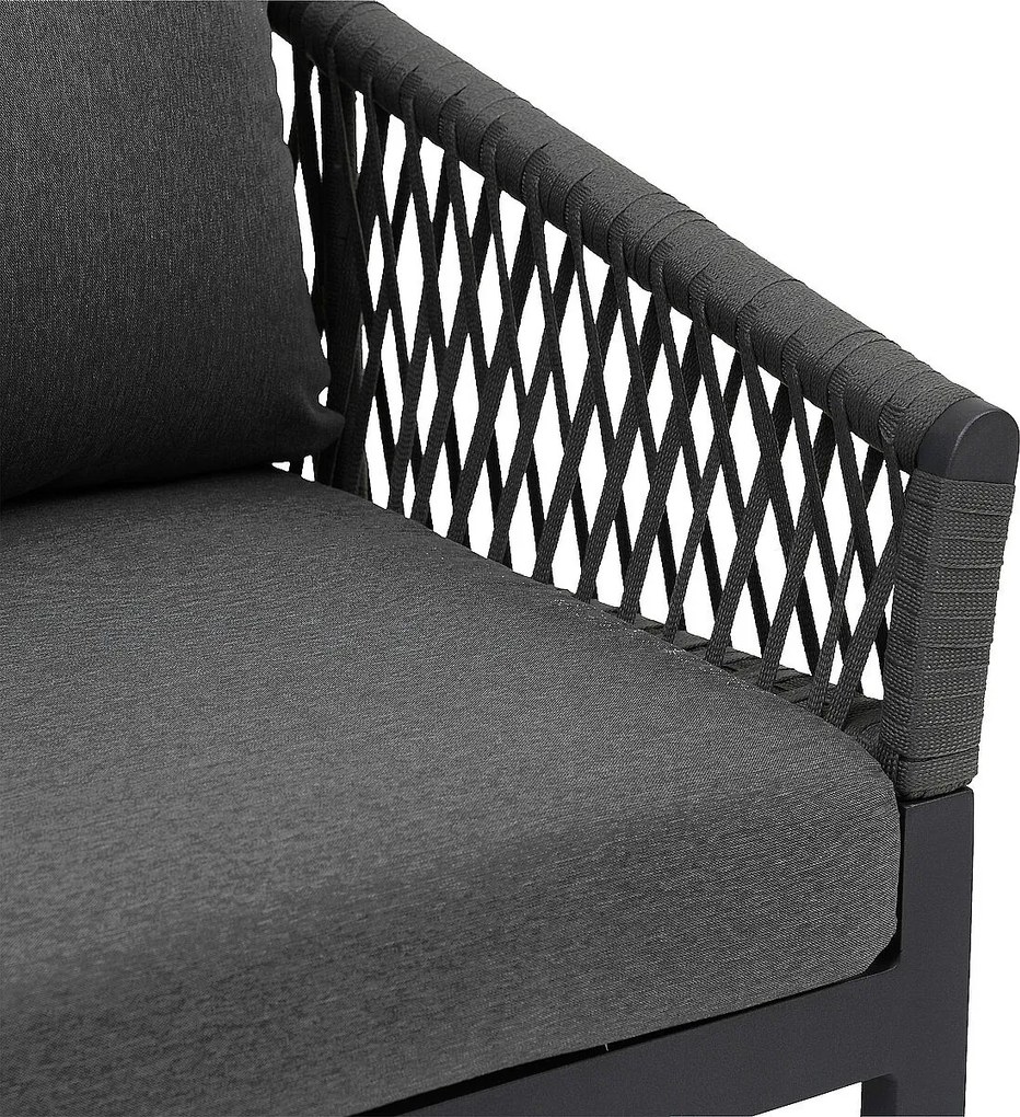 Zestaw aluminiowy dla 5 osób COLUMBIA (antracyt)