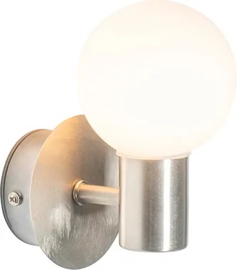 Nowoczesna lampa ścienna stalowa IP44 - Cederic Up